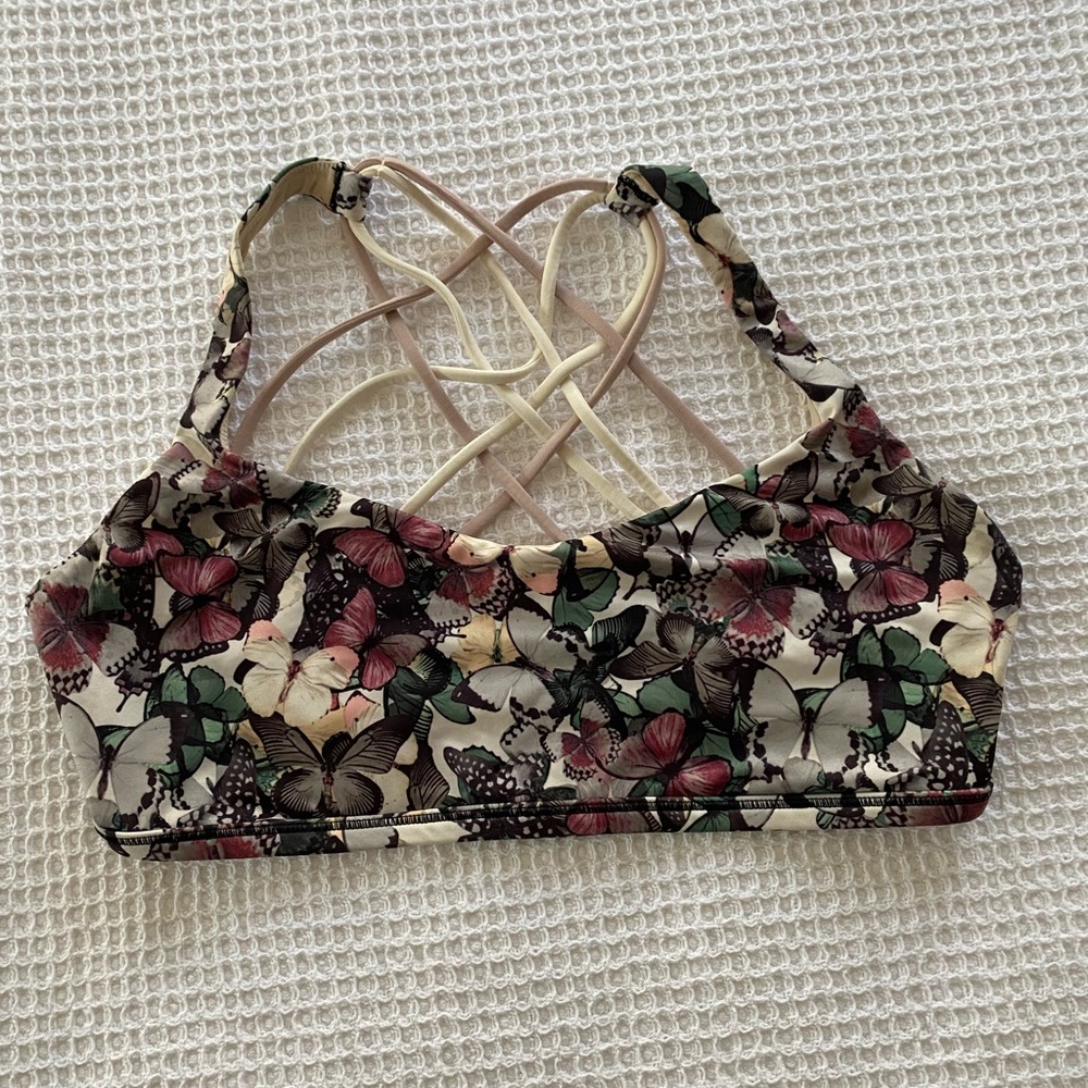 Lululemon Butterfly Sports Bra